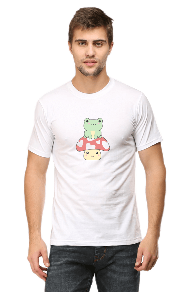 Frog Unisex Round Neck Tshirt