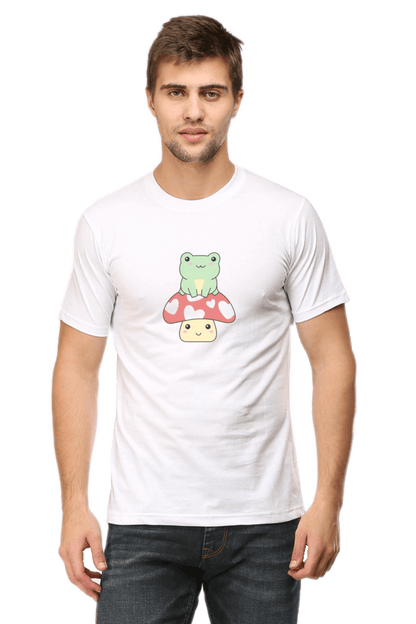 Frog Unisex Round Neck Tshirt