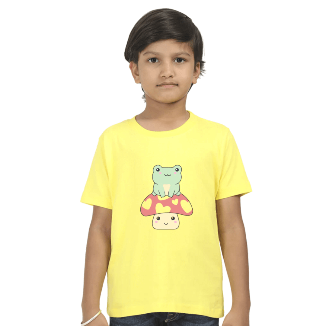 Frog Kids Round Neck Tshirt