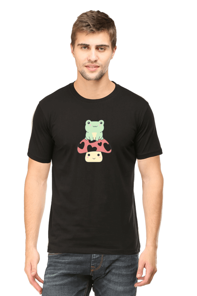 Frog Unisex Round Neck Tshirt