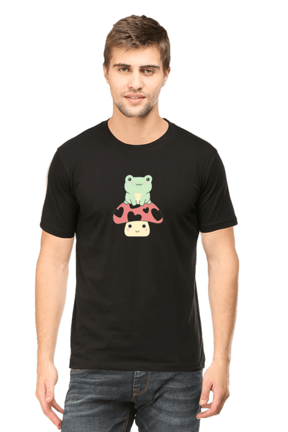 Frog Unisex Round Neck Tshirt