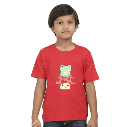 Frog Kids Round Neck Tshirt