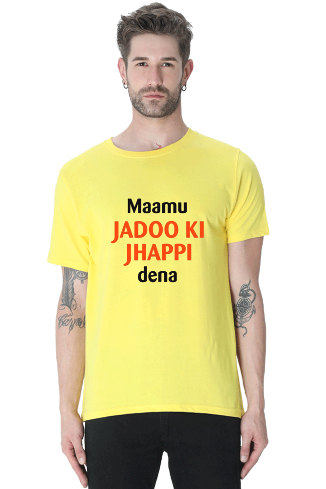 Jadoo Ki Jhappi Round-neck  Unisex T-shirt