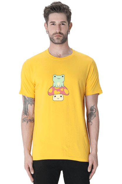 Frog Unisex Round Neck Tshirt