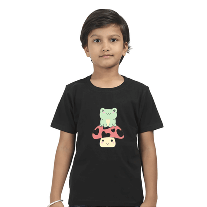 Frog Kids Round Neck Tshirt