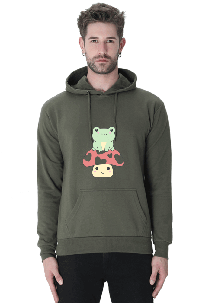 Frog Unisex Hooded Sweatshirt