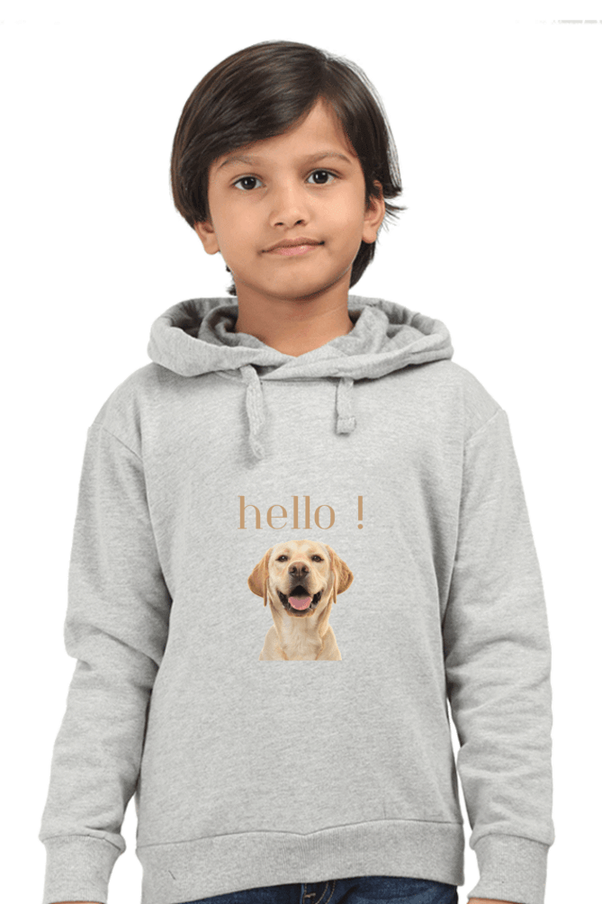 Hello Kids Hooded Sweatshirt