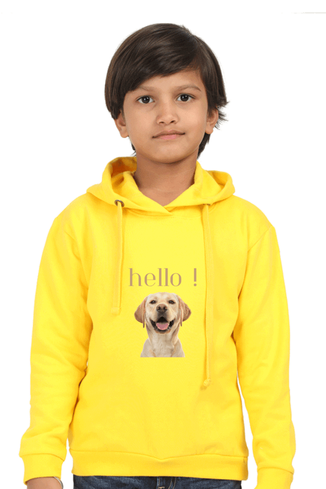 Hello Kids Hooded Sweatshirt