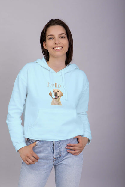 Hello Unisex Hooded Sweatshirt