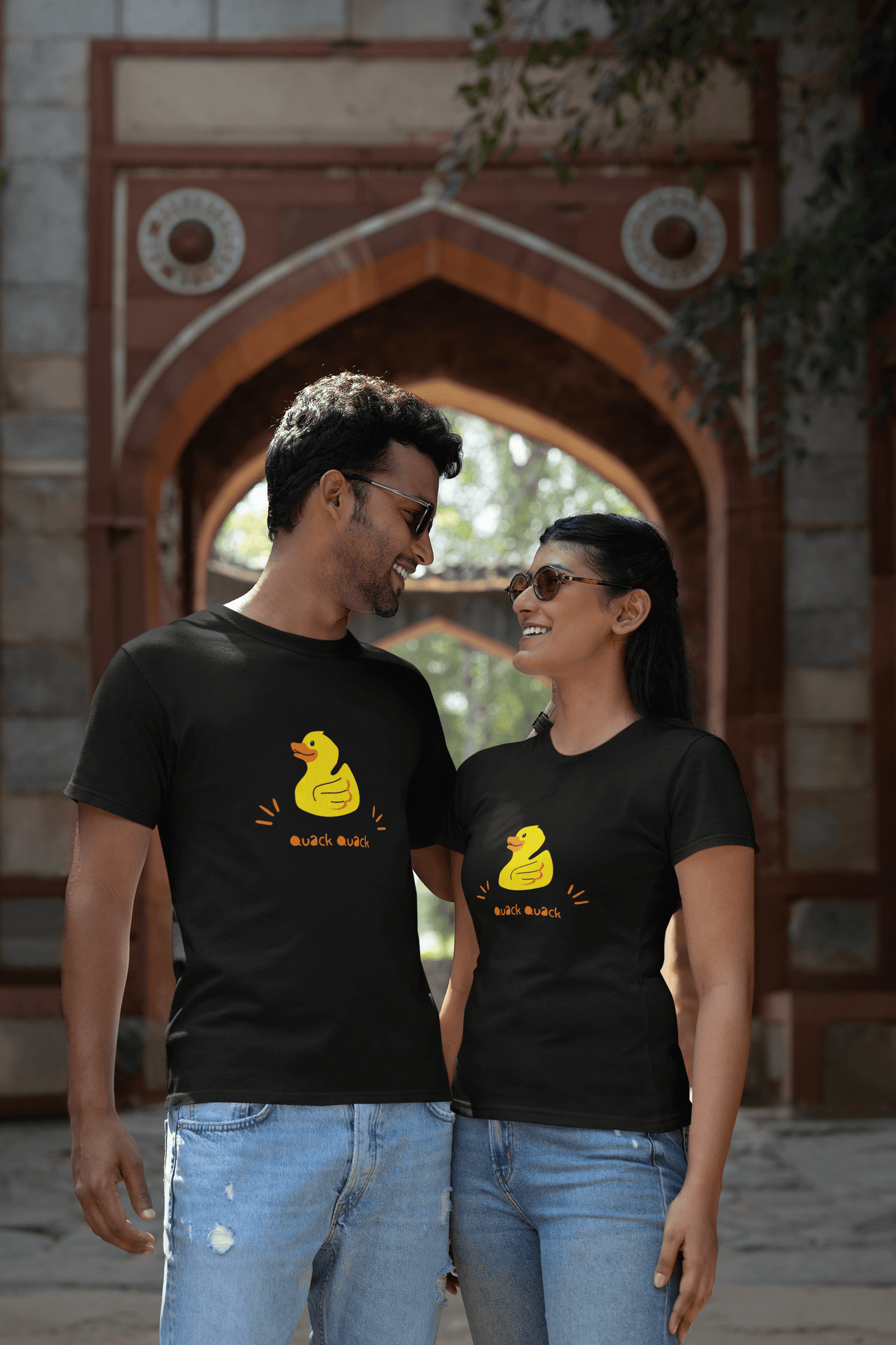 Quack Quack Unisex Round Neck Tshirt