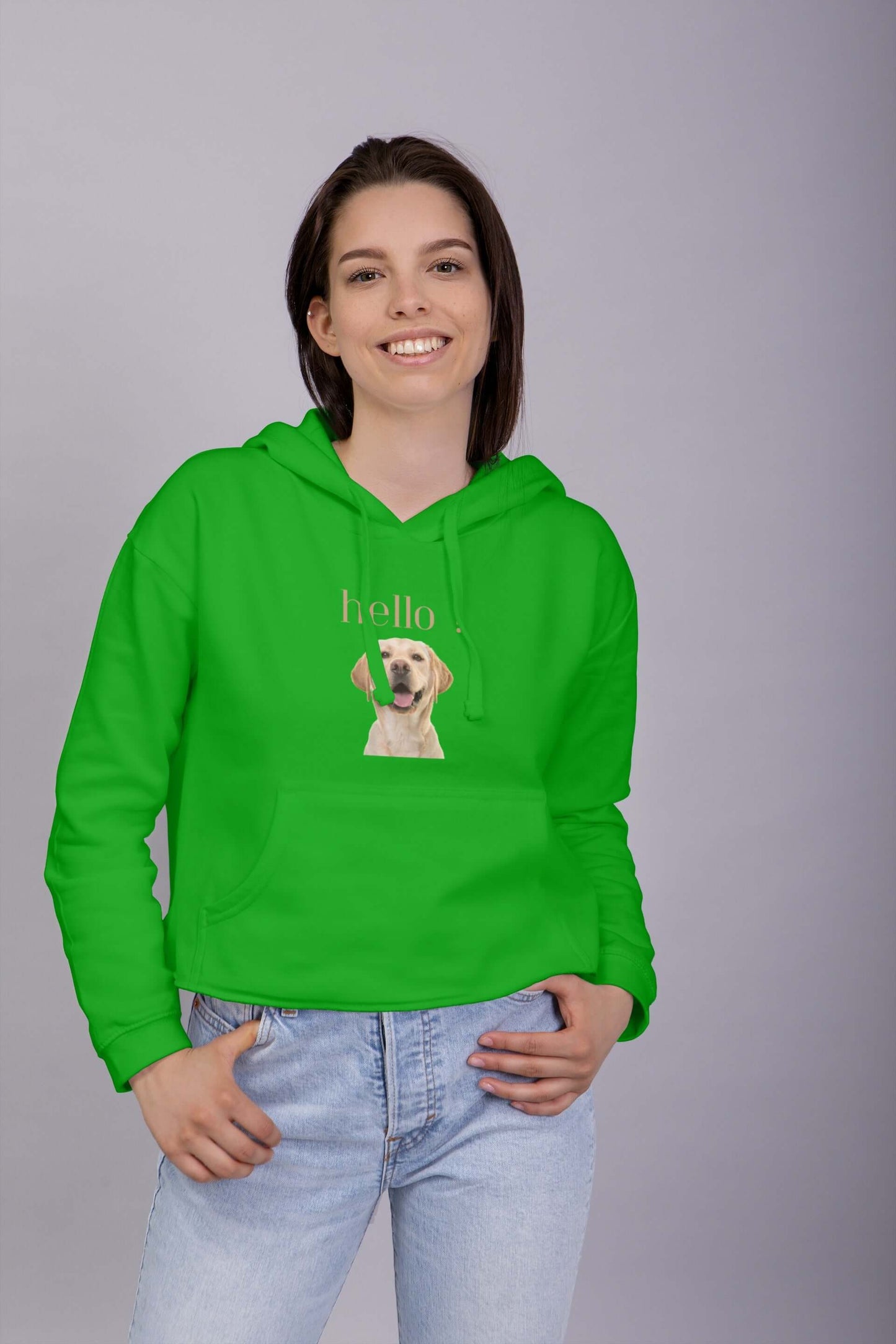 Hello Unisex Hooded Sweatshirt