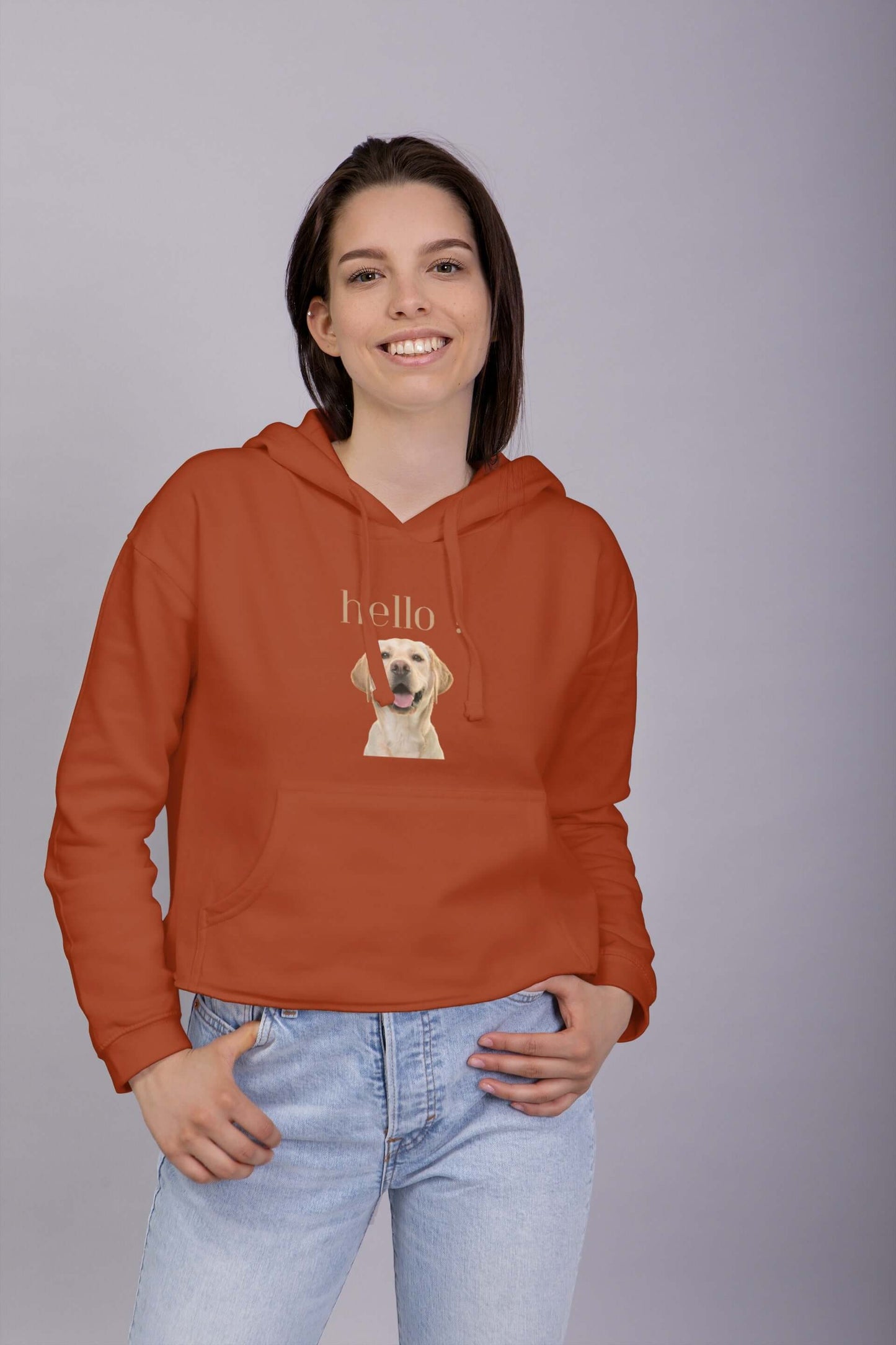 Hello Unisex Hooded Sweatshirt