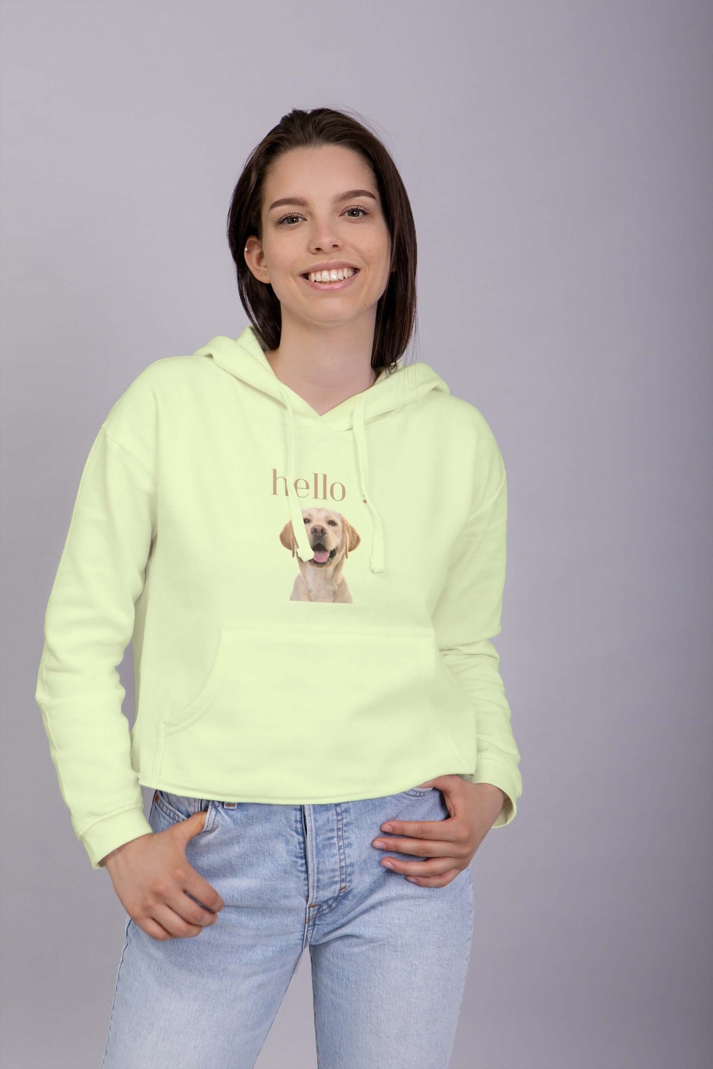 Hello Unisex Hooded Sweatshirt