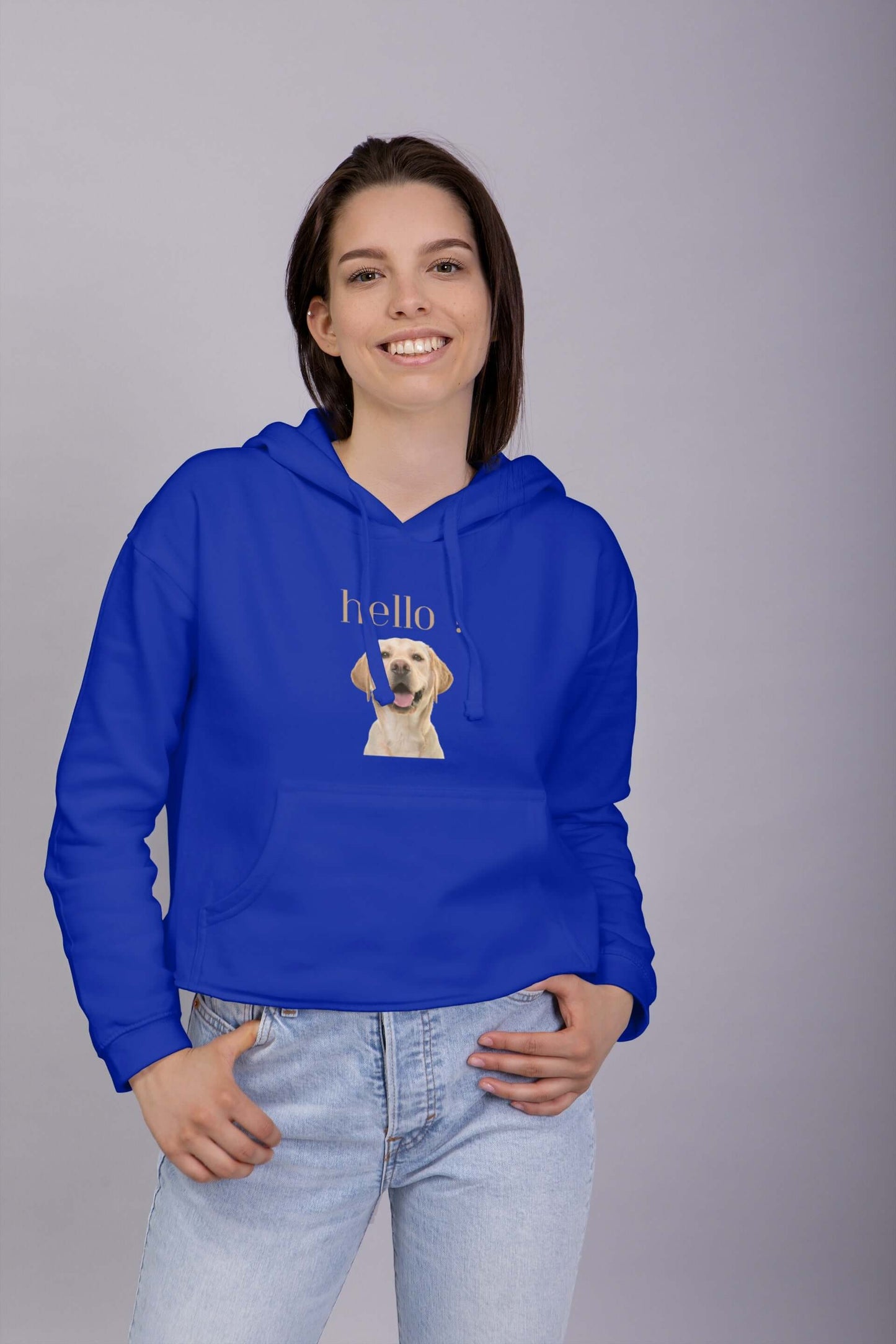 Hello Unisex Hooded Sweatshirt