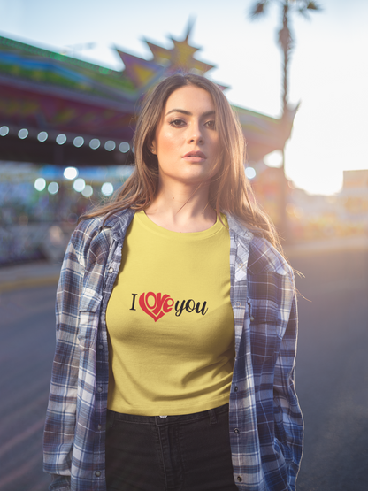 I Love You Unisex Tshirt