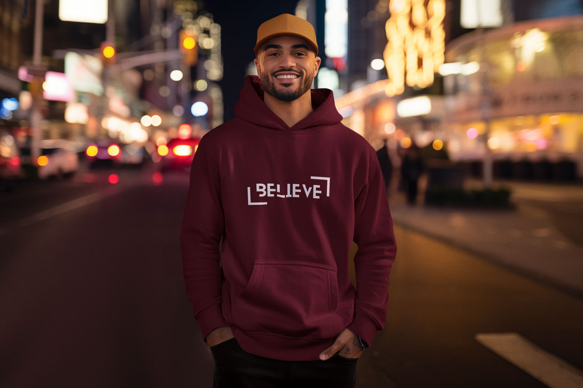 Believe Unisex Hooded Sweatshirt