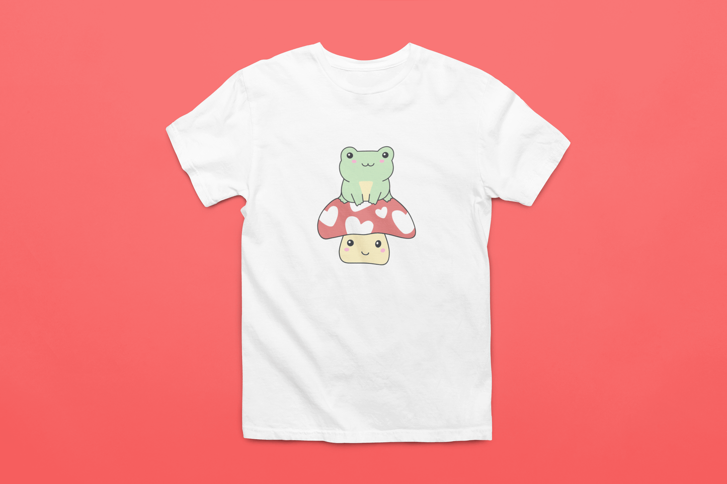 Frog Unisex Round Neck Tshirt