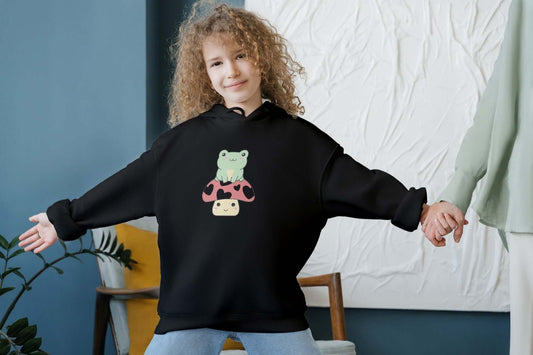 Frog Kids Hooded Sweatshirt