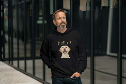 Hello Unisex Hooded Sweatshirt